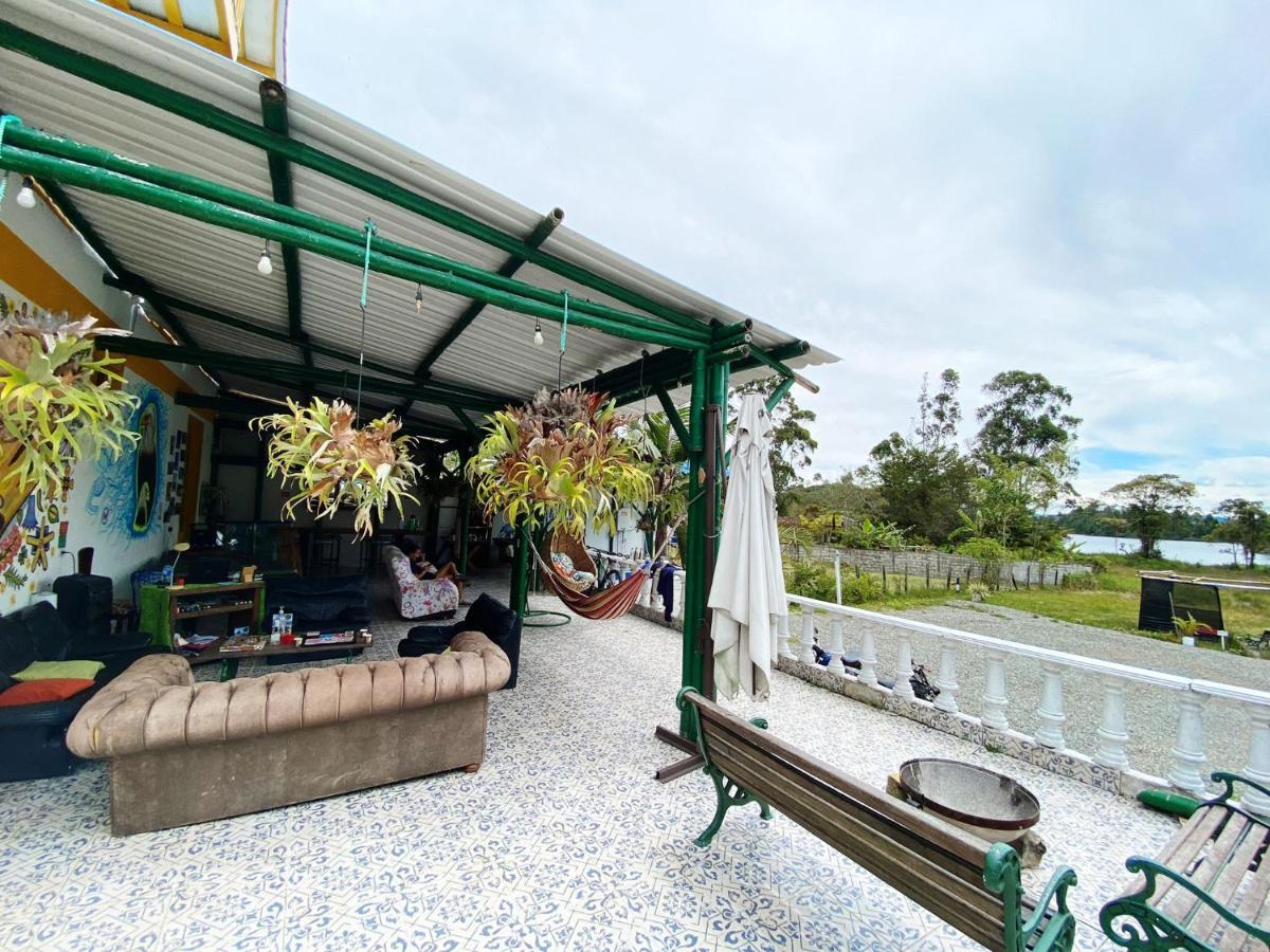 Alegria Hostel Boutique Guatape Luaran gambar