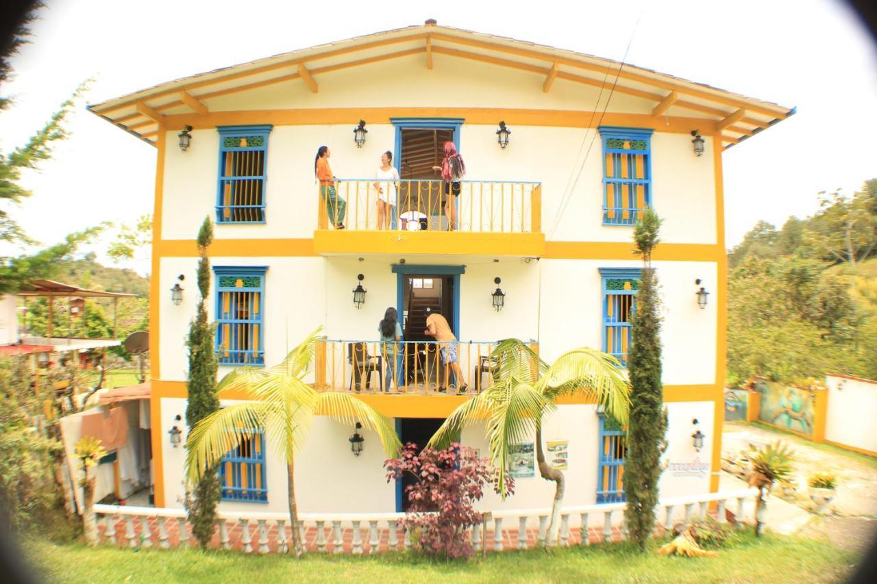 Alegria Hostel Boutique Guatape Luaran gambar